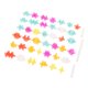 thumbnail image 5 of 44 pajitas con letras del alfabeto inglés de diferentes formas, reutilizables, de colores, para armar y hacer tú mismo, para fiestas, regalos, juguetes, 5 of 10