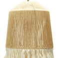 thumbnail image 5 of Creative Co-Op Coastal Pendant Lamp with Natural Paper Rope Shades, Fringe Detail and Iron Base, 5 of 11