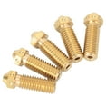 thumbnail image 2 of 5pcs Brass 1.75mm/1.2mm High Temperature Resistant CNC Machining Extruder Nozzle, 2 of 8