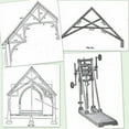 thumbnail image 3 of Timber Framing How-To Book Plans 1908 Slick Chisel Mallet 450Pics 385Pg Log Home, 3 of 8