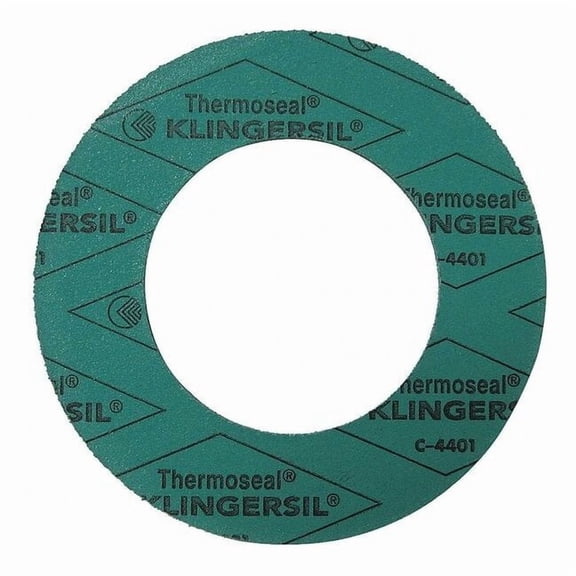 Manufacturer Varies Flange Gasket,2 in.,1/8 in.,Green 4401RG-0150-125-0200