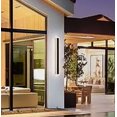 thumbnail image 5 of Aplique de pared LED Lámpara exterior impermeable Luces exteriores Tira larga Moderna, 5 of 5
