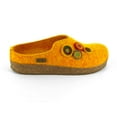 thumbnail image 4 of HAFLINGER Women's Slippers Grizzly Kanon, Yellow, 4 of 9