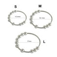 thumbnail image 4 of Anxiety Bead Ring Women Men Fidget Bead Rotate Freely Simple Style Anti-stress Stainless Steel Copper Beads Free Rotation Gift Daily Wear 15.4mm, 4 of 9