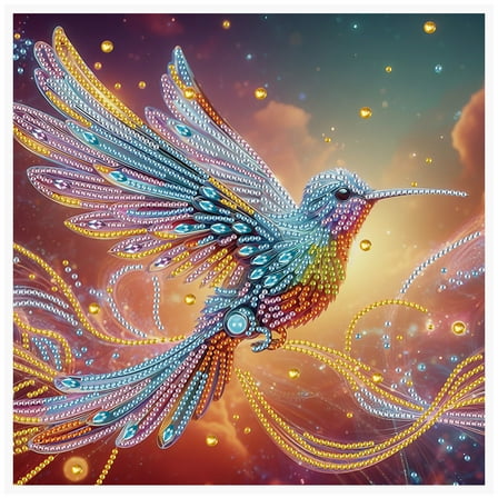 Colourful Birdie Diamond Art Painting Kit