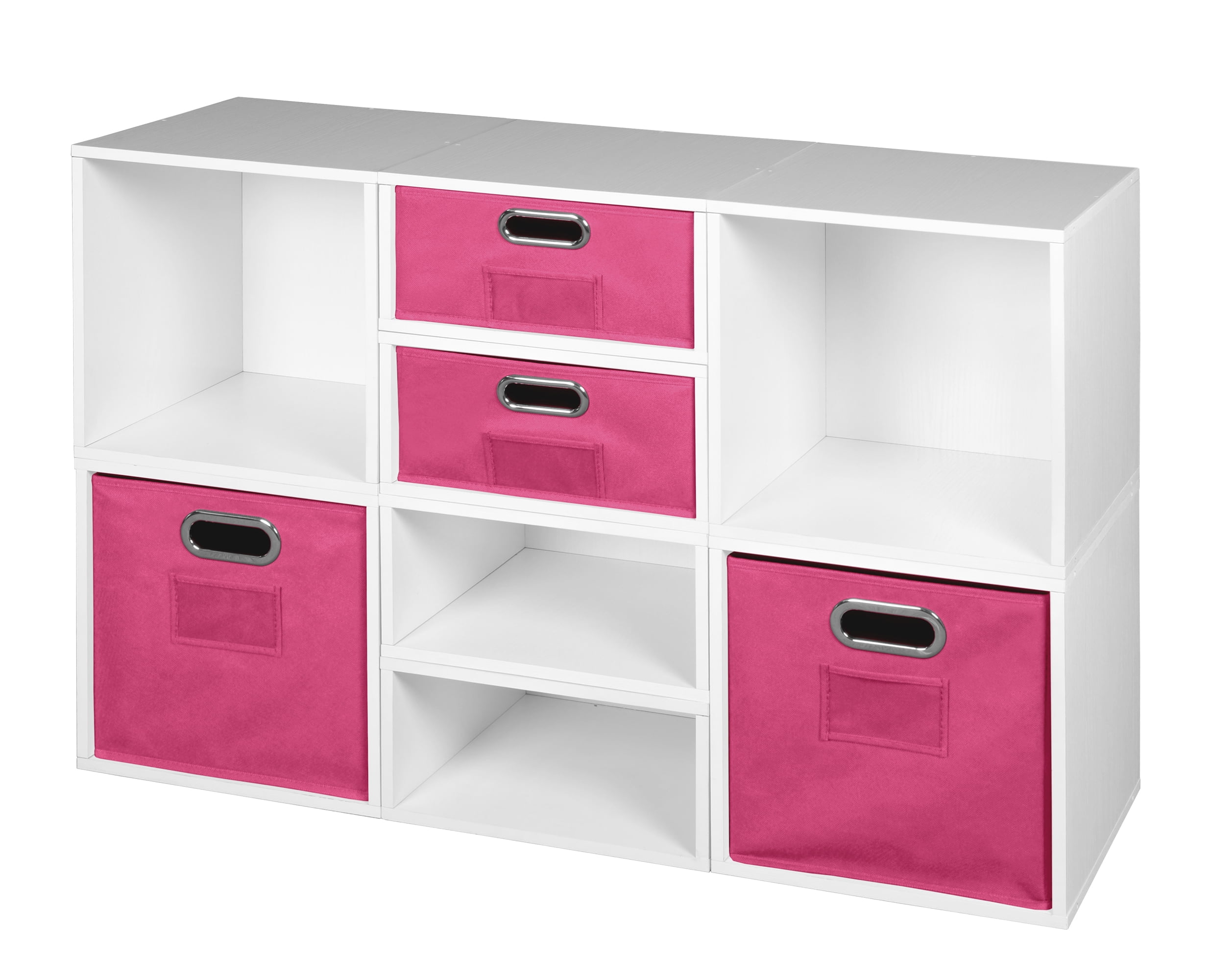 Niche Cubo Storage Set- 4 Full Cubes/4 Half Cubes with Foldable Storage ...