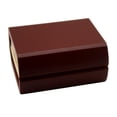 thumbnail image 4 of 8x7x4cm Velvet Tie Bar s Storage Box Mens Gift Case Red- Clips Set, 4 of 8