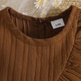 thumbnail image 6 of HCNTES Girls Clothes Toddler Baby Girl Clothes Summer Outfits Infant Sleeveless Ruffled Vest Top Shirts Cute Bow Short Sets 2Pcs, 6 of 6