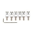 thumbnail image 2 of 6 Pieces Guitar Bridge Upgrade Structure Classical Pretty Design Fixed Bridges Easy Installation Bass Spare Parts for Children, 2 of 6