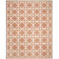 thumbnail image 2 of Safavieh Dhurries Anne Geometric Area Rug, Red/Ivory, 8' x 10', 2 of 8