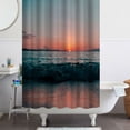 thumbnail image 4 of Cqxid Shower Curtain Under $10 Shower Curtain 70x70 Inch With 12 Plastic Hooks Waterproof Shower Curtain Bathroom Heavy Side Shower Curtain Machine Washable Quick Dry, 4 of 8
