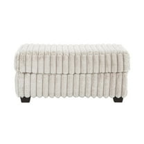 Roundhill Furniture Belvoir Accent Cocktail Ottoman, Beige Champagne