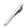thumbnail image 1 of ZLight Stainless Metal Mens Simple Silver Tone Necktie Tie Bar Clasp Clip Clamp Pin No.14 1Set, 1 of 6