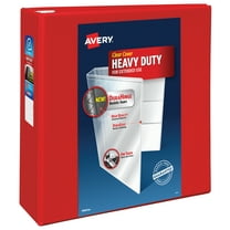 Avery Heavy-Duty View Red 4" Binder (79326)
