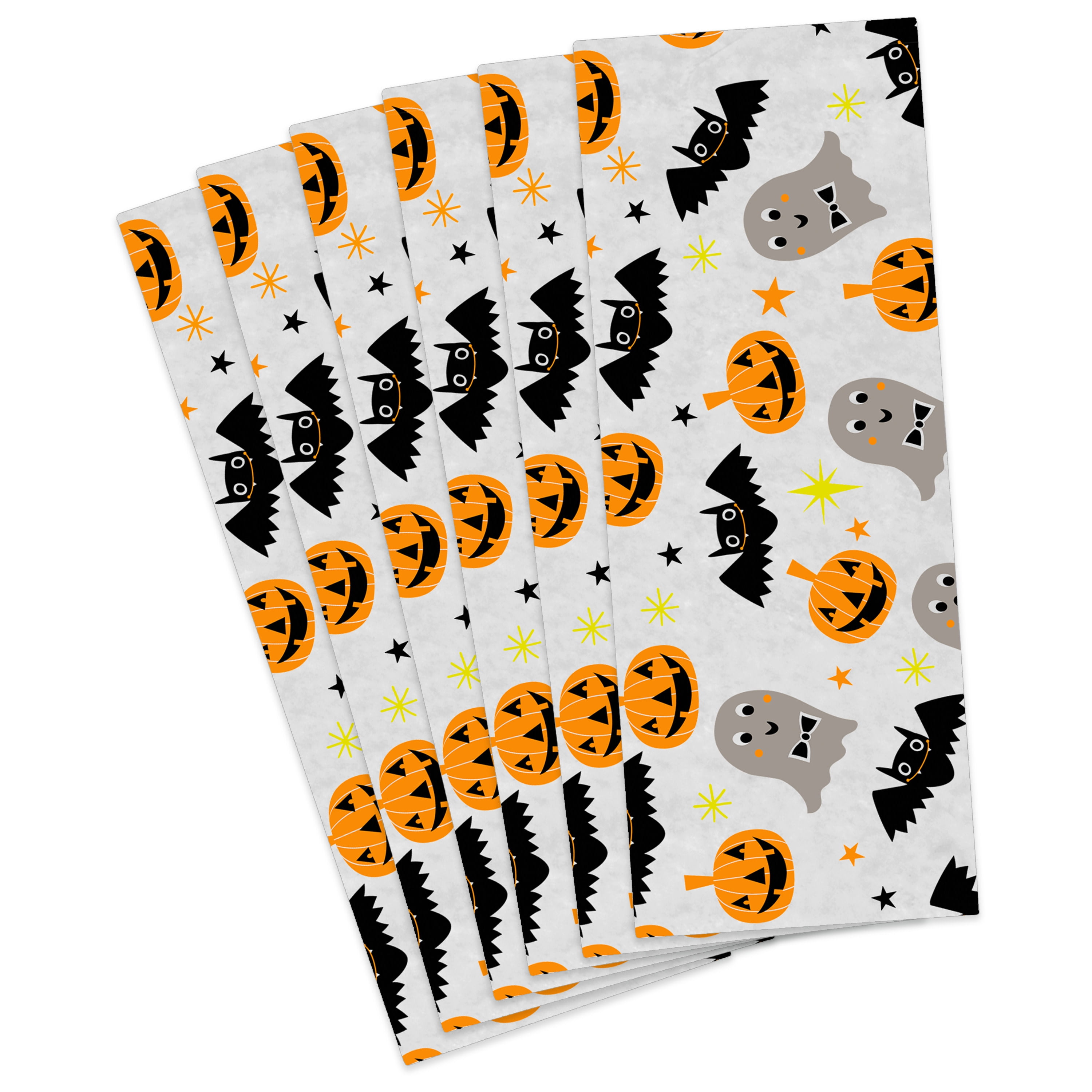 Hallmark Halloween Tissue Paper (Ghosts, Bats and Pumpkins), 6 Count