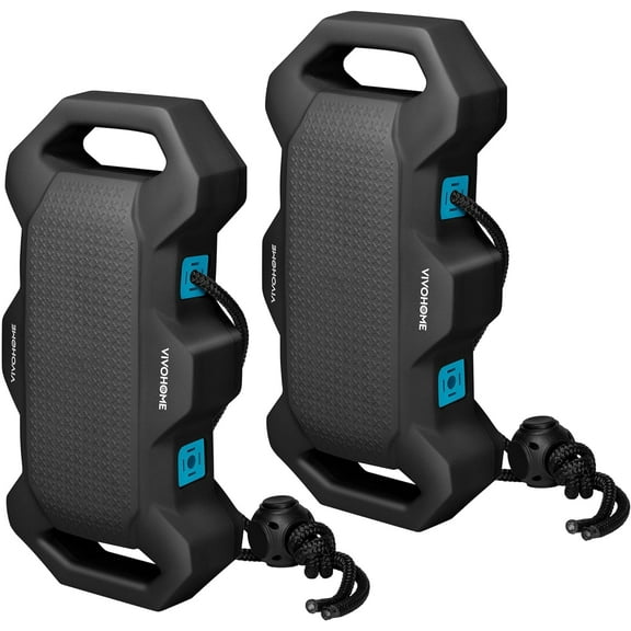 SPECSTAR EVA Boat Fenders for Docking, Boat Bumpers with Nylon Rope, and Fixed Lock Fit for Yachts, Sailing Dinghies, Bass Boats