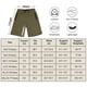 thumbnail image 3 of BIG ELEPHANT Shorts Atléticos para Niño con Bolsillos con Zíper y Cordón, Shorts Casuales para Jóvenes, Paquete de 3, Tallas: 7-17 Años, 3 of 8