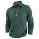 thumbnail image 4 of Blusa y camisa de manga larga con cuello vuelto para hombre, informal, a la moda, de color liso, transpirable, de manga larga, con cuello vuelto, de poliéster., 4 of 5