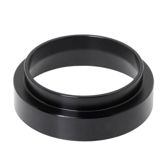 Embudo de Dosificación de Café Expreso, Dosificación de Café de Aluminio Universal para Cuenco de Café en Polvo, Herramienta de Barista Expreso ( Negro_54mm Sunnimix Anillo inteligente de dosificación de café