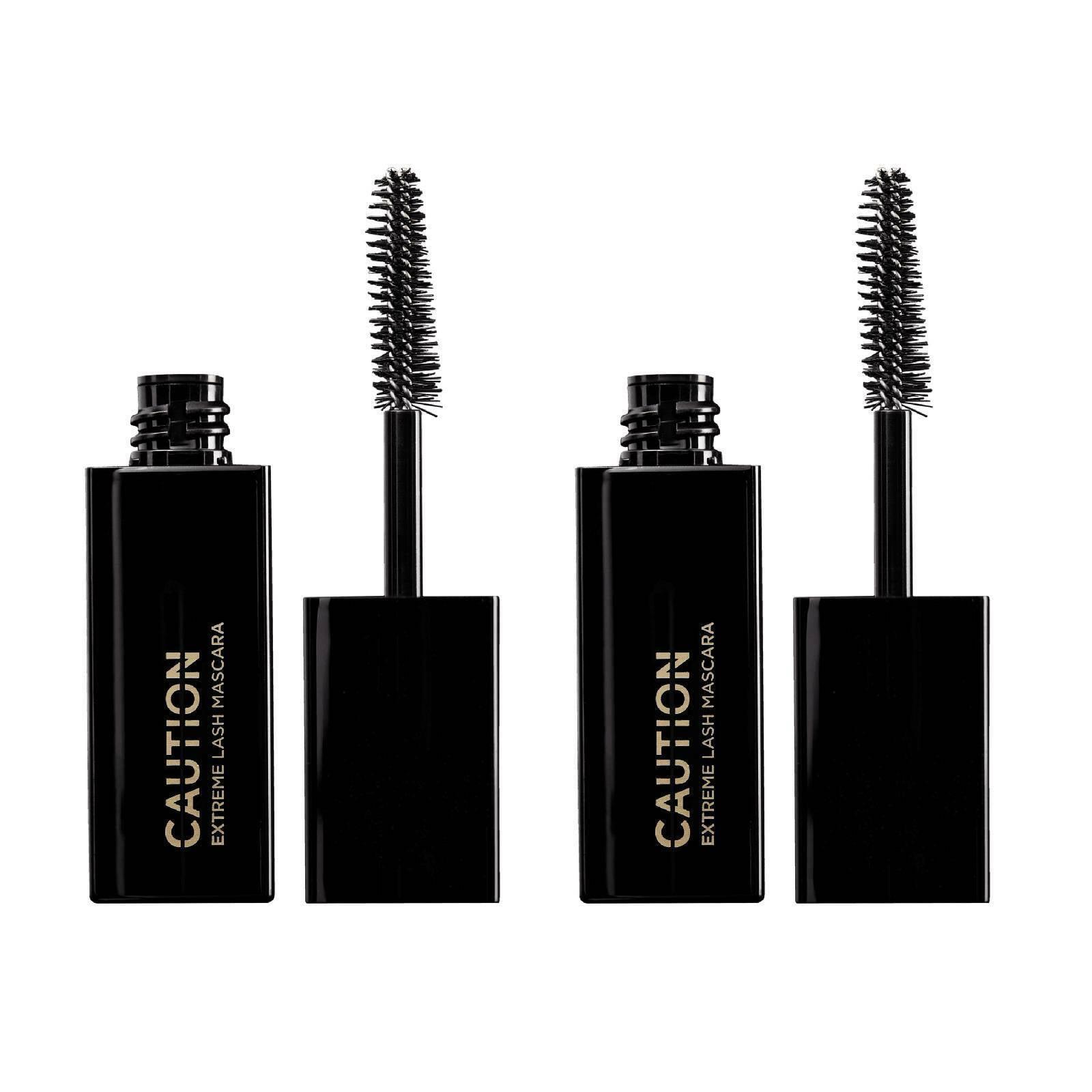 Hourglass Lot of 2 HOURGLASS Caution Extreme Lash Mascara Black 0.12