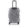 thumbnail image 2 of TUCCI Italy – Winter Leopard 20 Inches Art Design Lightweight Spinner Travel Luggage w/ Combo Lock, 2 of 4