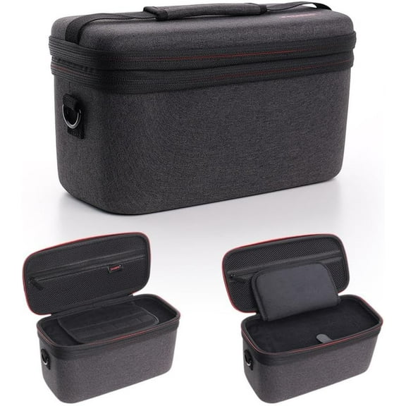 Carrying Case for Switch 2 (2025), Double Layer Shockproof Storage Bag for Switch 2 Console and Dock, Large Capacity Protective Case Portable Travel Bag for Switch 2 Accessories
