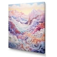 thumbnail image 2 of Designart "Views Of The Majestic Mountains I" Landscape Mountains Canvas Art Print, 2 of 7