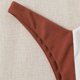 thumbnail image 5 of Traje de baño para mujer, bikini de dos piezas con hombros descubiertos y soporte de acero, color liso, trajes de baño para mujer, conjuntos de bikini para mujer, trajes de baño de bikini para mujer, 5 of 5