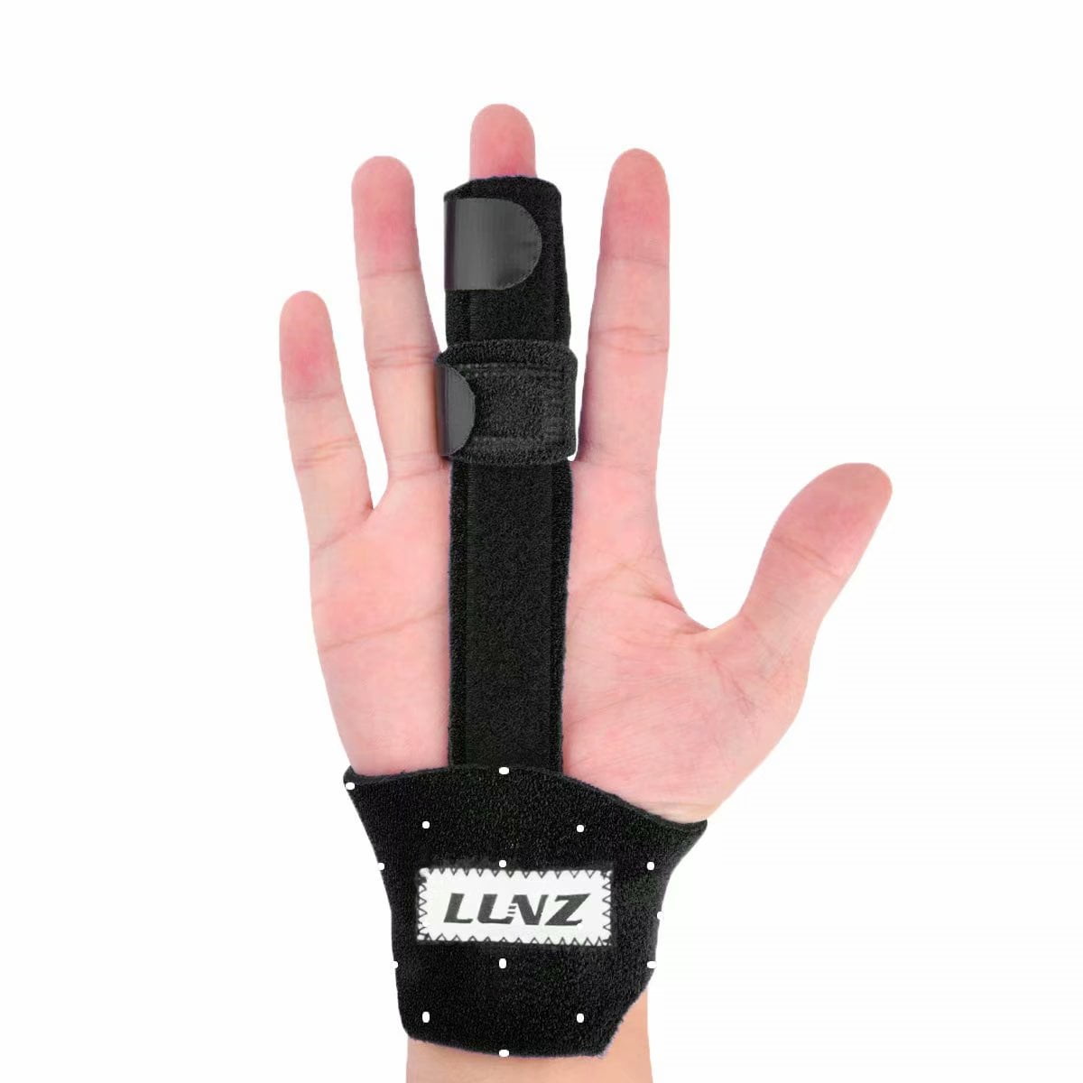 Trigger Finger Splint, Perforated Finger Brace Splint with Metal