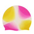 thumbnail image 1 of Silicone Swim Cap, Swim Hat, Comfortable Ear Protection Hat 3D Ergonomic Design, Water Sports Head Movement, Keeps Short or Medium Hair Dry, Color4, 1 of 5