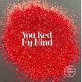 thumbnail image 2 of Glitter Heart Co. - High Quality Polyester Glitter - 2 oz Bottle - You Red My Mind - Red Fine, 2 of 2