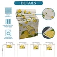thumbnail image 7 of Table Runner Dresser Scarves 90 Inch Long, Farm Cute Gnome with Yellow Lemon Linen Dining Table Runners Summer Fruit Tree on Flax Linen Tabletop Scarf for Wedding Holiday Party Kitchen, 7 of 7
