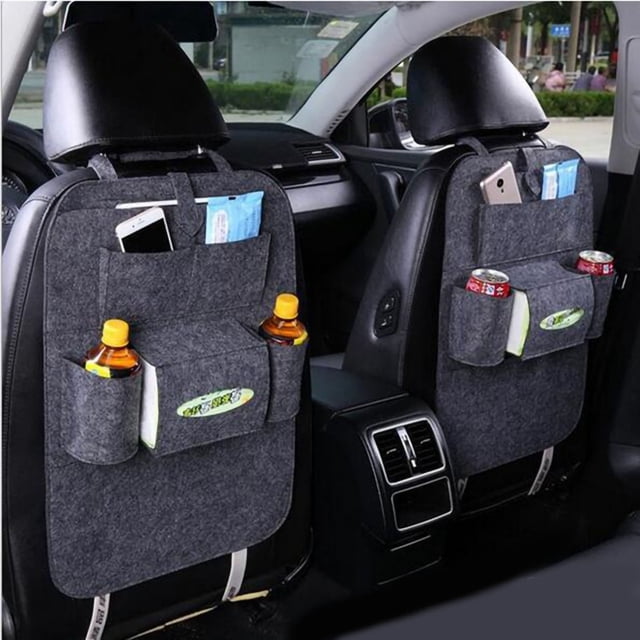 Bolsa para asiento trasero de coche, bolsa para asiento trasero de coche, bolsa de almacenamiento para suciedad, bolsa para colgar en el asiento trasero de coche, funcionalidad versátil