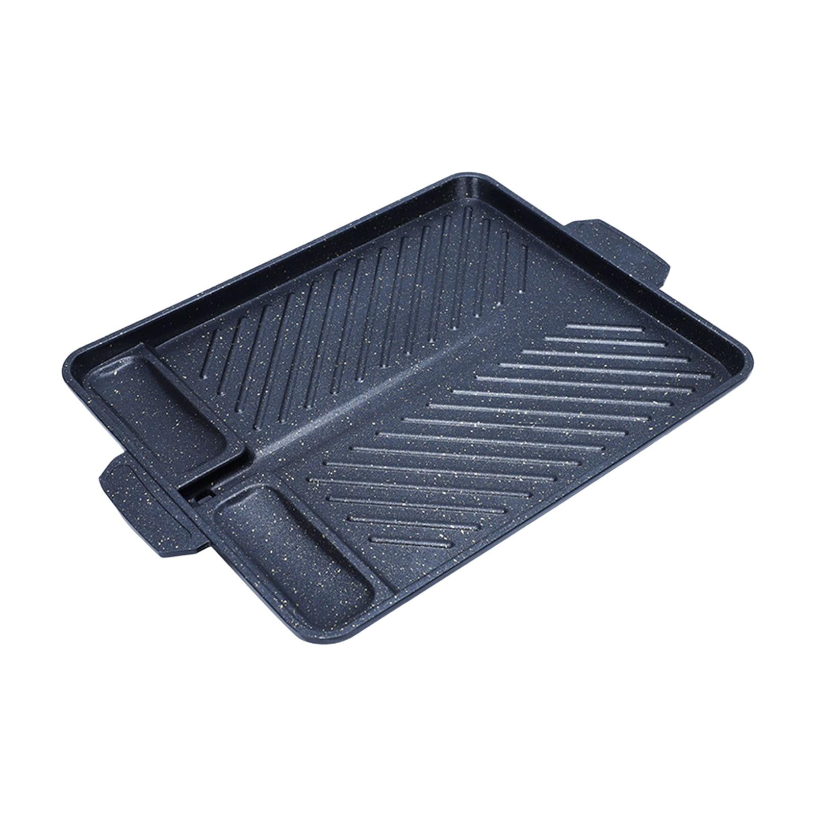 Portable Frying Smokeless Tray Lightweight Induction Grill Pan Indoor  Outdoor Picnic Household BBQ Camping