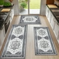 thumbnail image 3 of FoxHouse Kitchen Rugs 3 Piece,Washable Non Slip Runner Rug,Farmhouse Hallway Doormat for Home Decor, 3 of 13