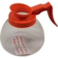 thumbnail image 1 of Bunn - Glass Decaf Coffee Decanter - Orange Handle - Single Piece - Clear View, Decaf ID, Easy Pour (1ct), 1 of 1