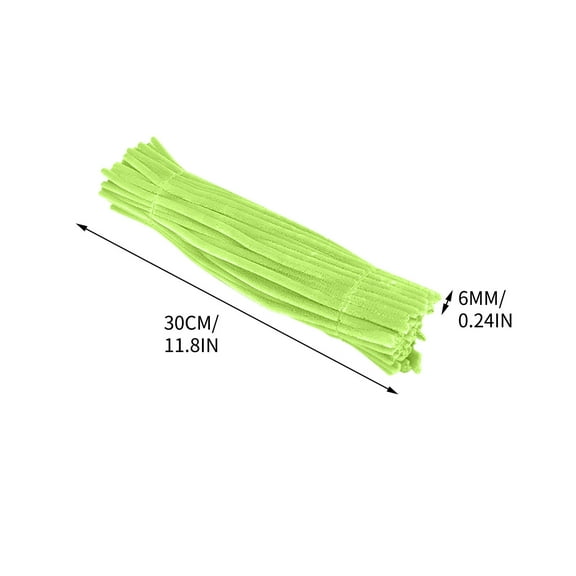 LanSuare 100 Pcs Pipe Cleaners Set, Multicolor Craft Wires, DIY Arts Decorations, Suitable for Creative Classroom Projects, Teenagers Crafts, Educational Activities