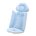 thumbnail image 1 of Cojín para cochecito de bebé, colchón para carrito, lavable a máquina, forro para asiento transpirable y cálido para invierno, forro para cochecito Azul Hugo Cojín para cochecito, 1 of 10
