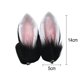thumbnail image 2 of par de pinzas para el pelo con orejas de peluche de conejito para niñas, horquilla para el pelo, accesorios para el cabello para disfraz de Halloween MFZFUKR BST2000876-3, 2 of 5