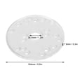 thumbnail image 4 of Eigraketly Placa base universal de enrutador acrílico para enrutadores de molduras con pasador de centrado 1. Hecho de acrílico transparente Herramientas manuales y eléctricas, 4 of 6