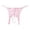 Pink, variant on Women's Panties Elegant Lace Sheer Thong Underwear for Women with Pearl Soft Stretch Fabric All-Day Comfort