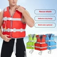 thumbnail image 3 of Sport Jackets Life Vest Swim for Adults - Water Jacket for Adults Outdoor Boating Swimming Safety Flotation,S - Red1, 3 of 5