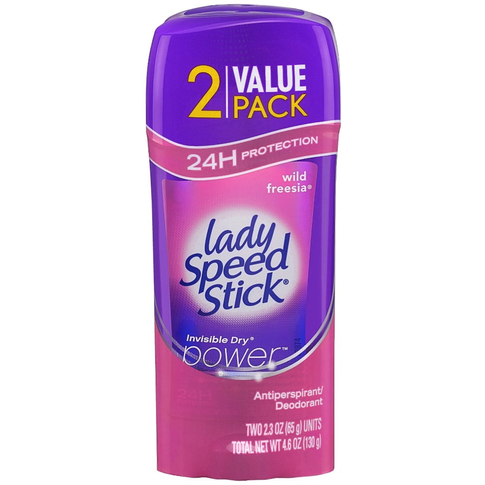 Lady Speed Stick Antiperspirant Deodorant, Power, Wild Freesia 2.3 oz