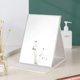 thumbnail image 4 of Espejo HD transparente apto para viajes, diseño plegable de cuero acolchado suave con cubierta protectora, soporte ajustable para una visualización óptima en cualquier lugar, 4 of 5