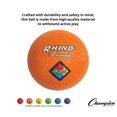 thumbnail image 3 of Champion Sports Rhino Playground Balls 8.5"D - Two Ply, Nylon Wound, ORANGE, 3 of 8