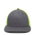 thumbnail image 3 of Outdoor Cap RGR-360M Plastic Sna-Charcoal/Neon Yellow, 3 of 8
