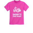 thumbnail image 1 of TeeStars - Daddy's Farm Buddy - Gift For Farmers Children Funny Kids T-Shirt 2T Pink, 1 of 5