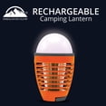 thumbnail image 3 of WBM Camping Lantern, LED Night 360° of Brightness, Rechargeable Hiking Gear, Hanging Light, 3 of 8