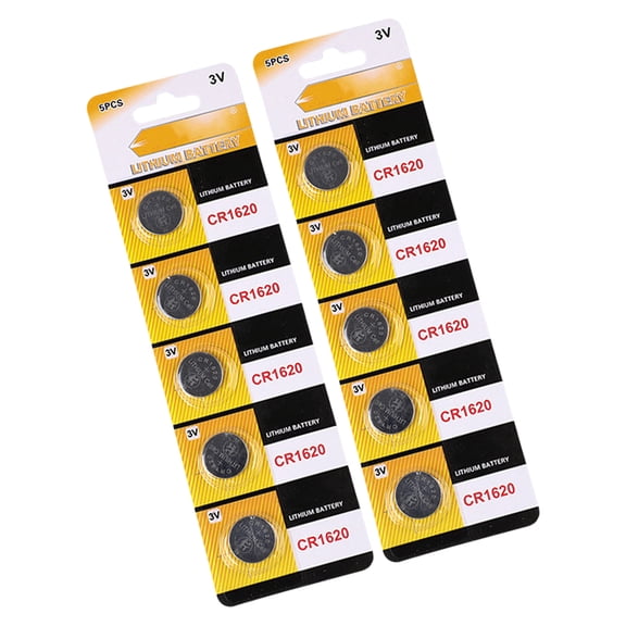 lixuesong CR1616 CR1620 CR1625 CR1632 Lithium Coin Button Cell Batteries 3V for Car Remotes and Low Power Devices