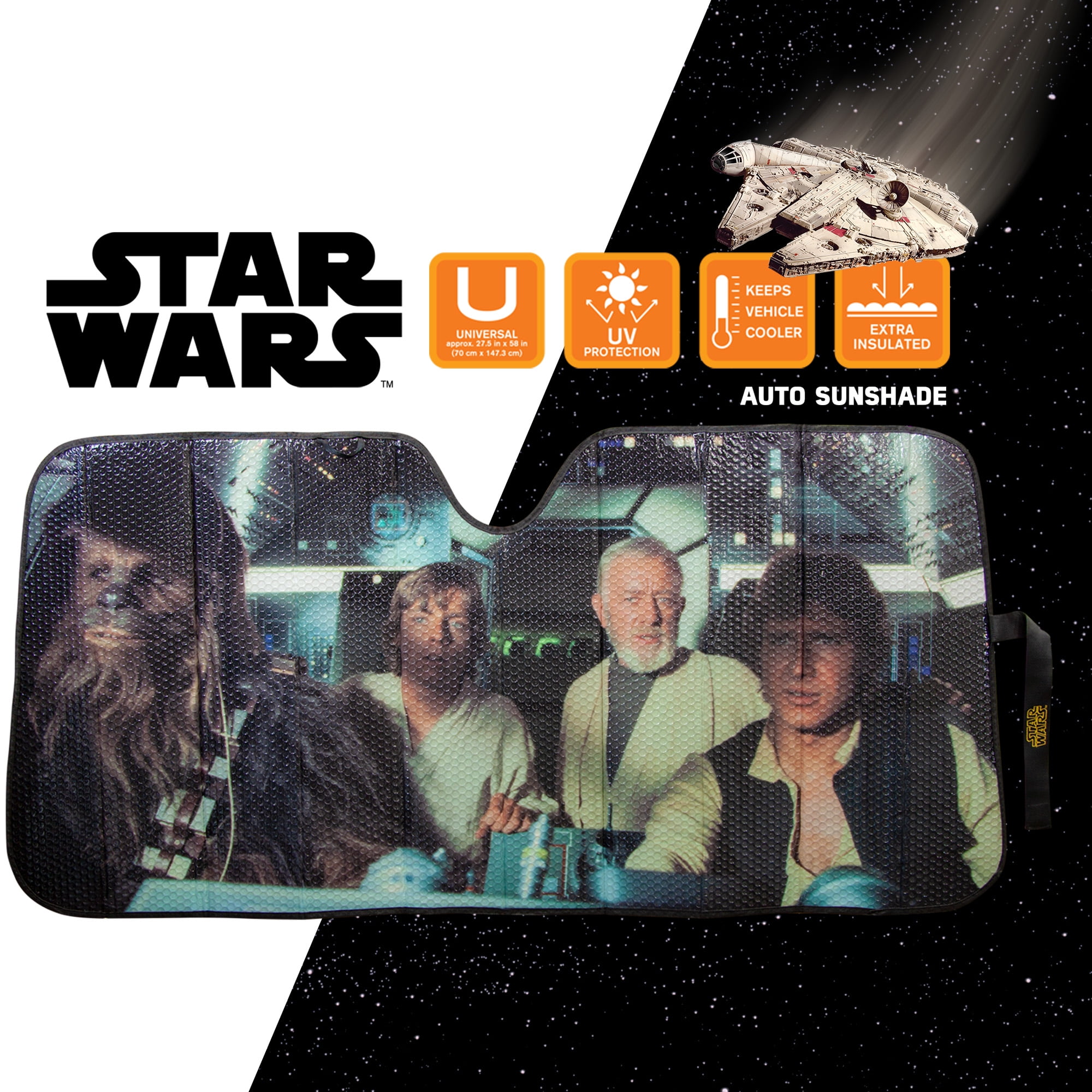 Star wars sunshade deals